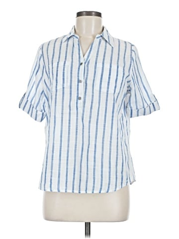 Cathy Daniels Short Sleeve Button-Down Shirt (view 1)