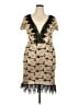Soieblu Tan Cocktail Dress Size 2X - photo 1