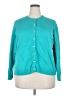 Lands' End Teal Cardigan Size 2X - photo 1