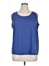 Karen Kane Blue Sleeveless Top Size 1X - photo 1