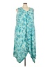 Catherines Teal Casual Dress Size 3X - photo 1