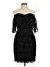 Adelyn Rae 100% Polyester Black Cocktail Dress Size M - photo 1