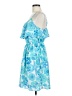 Lilly Pulitzer For Target 100% Polyester Paisley Blue Casual Dress Size M - photo 5
