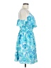 Lilly Pulitzer For Target 100% Polyester Paisley Blue Casual Dress Size M - photo 4