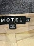 Motel Color Block Tan Khakis Size XS - photo 7