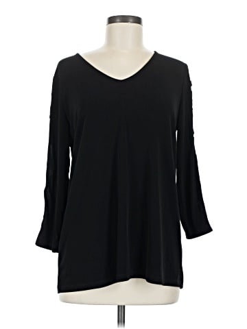 Susan Graver 3/4 Sleeve Top (view 1)