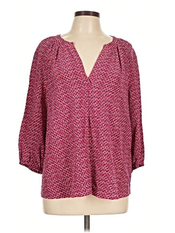 Joie 3/4 Sleeve Silk Top (view 1)