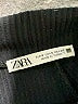Zara Solid Black Shorts Size S - photo 3