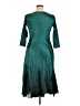 Komarov 100% Polyester Teal Casual Dress Size XL (4) - photo 2