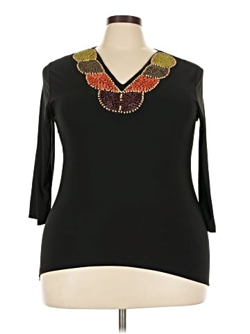 Ella Samani 3/4 Sleeve Top (view 1)