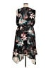 Roz & Ali 100% Polyester Tropical Black Casual Dress Size 16 - photo 2
