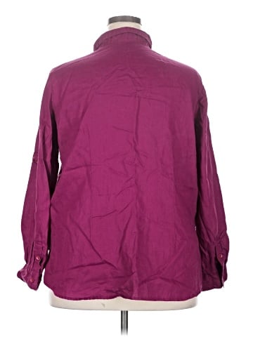 Avenue 3/4 Sleeve Button-Down Shirt (view 2)