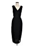 BCBGeneration 100% Polyester Solid Black Cocktail Dress Size 8 - photo 1