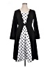 Shein 100% Polyester Polka Dots Black Casual Dress Size 0X - photo 1