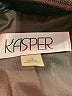 Kasper Plaid Burgundy Blazer Size 12 - photo 6