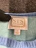 Sail to Sable Color Block Blue Pullover Sweater Size M - photo 7