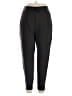 Athleta Solid Black Track Pants Size 16 - photo 1