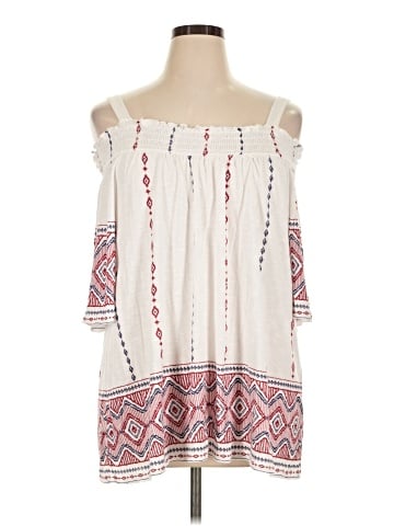 Absolutely Famous 3/4 Sleeve Blouse (view 1)