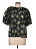 Ulla Johnson Green Short Sleeve Blouse Size 10 - photo 1
