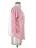 Freebird Pink 3/4 Sleeve Top Size S - photo 4
