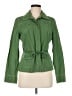 Ann Taylor LOFT 100% Cotton Green Jacket Size 8 - photo 1