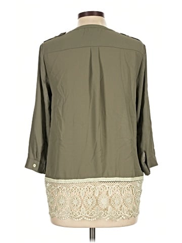 The Limited Outlet 3/4 Sleeve Blouse (view 2)
