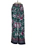 Talbots 100% Lenzing Ecovero Viscose Paisley Green Casual Pants Size S - photo 1