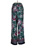 Talbots 100% Lenzing Ecovero Viscose Paisley Green Casual Pants Size S - photo 2