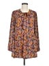 DR2 100% Polyester Orange Long Sleeve Blouse Size M - photo 1
