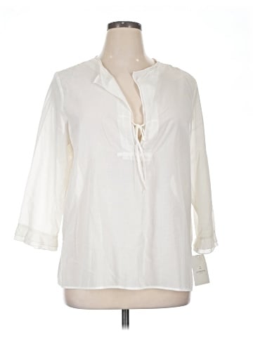Liz Claiborne 3/4 Sleeve Blouse (view 1)