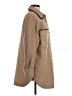 Zara 100% Polyester Brown Coat Size S - photo 4