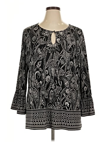 Jones Studio 3/4 Sleeve Blouse (view 1)