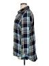 Cino 100% Viscose Plaid Blue Long Sleeve Button-Down Shirt Size XL - photo 5