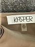 Kasper 100% Polyester Tan Sleeveless Blouse Size 1X - photo 7