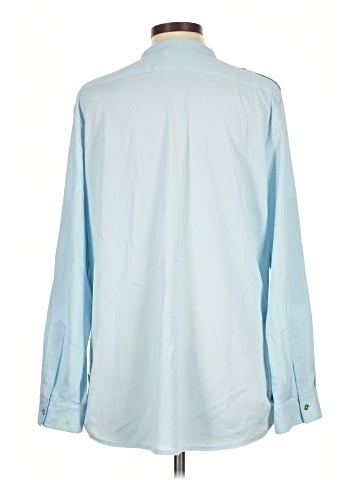 Calvin Klein 3/4 Sleeve Button-Down Shirt (view 2)