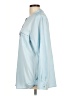 Calvin Klein Blue 3/4 Sleeve Button-Down Shirt Size L (estimated) - photo 5