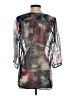 Casual Studio 100% Polyester Gray 3/4 Sleeve Blouse Size S - photo 2