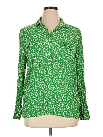 Gap Long Sleeve Blouse (view 1)