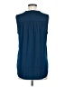 Vince Camuto 100% Polyester Blue Sleeveless Blouse Size M - photo 2