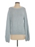 Elie Tahari Solid Blue Pullover Sweater Size S (estimated) - photo 1
