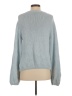 Elie Tahari Solid Blue Pullover Sweater Size S (estimated) - photo 2
