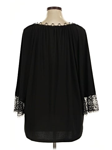 Dennis by Dennis Basso 3/4 Sleeve Blouse (view 2)