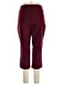 JM Collection Solid Burgundy Active Pants Size XL - photo 2