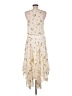 A.L.C. 100% Silk Stars Ivory Cocktail Dress Size 6 - photo 2