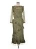 Veronica Beard 100% Silk Paisley Green Cocktail Dress Size 6 - photo 1