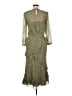 Veronica Beard 100% Silk Paisley Green Cocktail Dress Size 6 - photo 2
