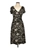 Connected Apparel Black Cocktail Dress Size 12 - photo 1