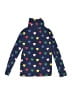 Mini Boden Hearts Blue Turtleneck Sweater Size 3 - 4 - photo 2