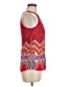 Kenar 100% Rayon Red Sleeveless Blouse Size M - photo 4
