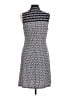 MSK Polka Dots Blue Casual Dress Size M - photo 2